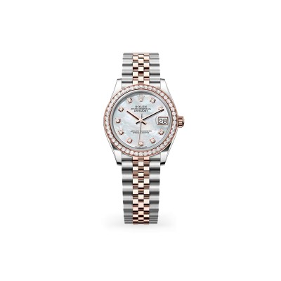 ROLEX DATEJUST ROSE GOLD & MOTHER OF PEARL DIAL 31MM 278381RBR